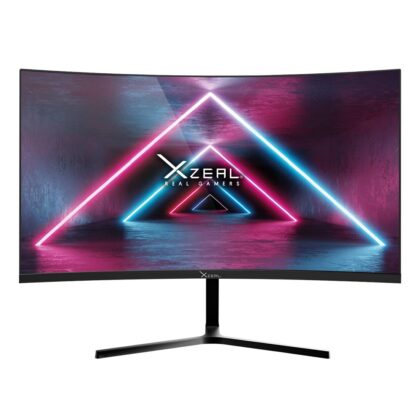 Monitores Gaming - Monitor Xzeal 23.8 pulgadas Xzeal XSPMG07B XST-570-1 Panel Curvo VA FHD 100Hz 5ms 1xVGA + 1xHDMI + Vesa 100x100mm Negro -