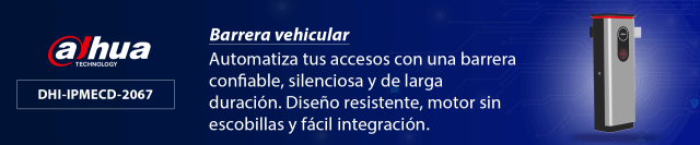 DAHUA DHI-IPMECD-2067 - Barrera Vehicular con LED/ Compatible con Brazo Cilíndrico de 4 Metros / 6 millones de ciclos / Control remoto hasta 50m / Sin resorte / 2000 RPM / Motor CC sin escobillas / NO INCLUYE BRAZO/ - Image 2