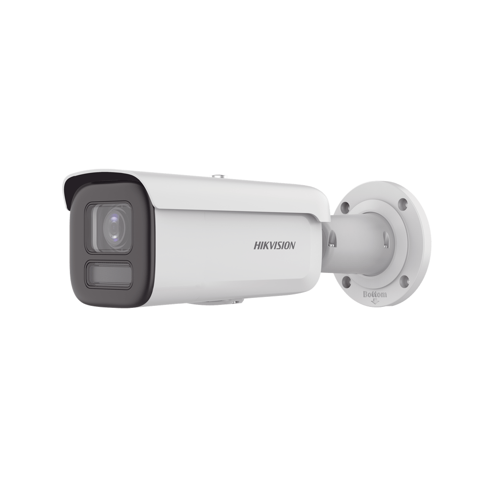 [Dual Light + ColorVu] Bala IP 4 Megapixel / Lente 2.8 - 12 mm /60 mts IR + 60 mts Luz Blanca / WDR 130 dB / Exterior IP67 / Captura Facial / Videoanaliticos (Filtro de Falsas Alarmas) / MicroSD / ACUSEARCH