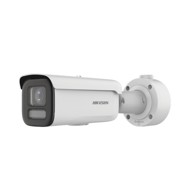 Bala IP 4 Megapixel / Imagen a Color 24/7 / Lente 2.8 - 12 mm / Luz Blanca 60m / WDR 130dB / Exterior IP67 / IK10 / Captura Facial / Videoanaliticos / AcuSense