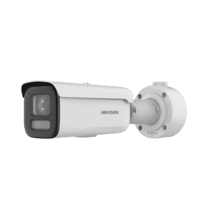 Bala IP 4 Megapixel / Imagen a Color 24/7 / Lente 2.8 - 12 mm / Luz Blanca 60m / WDR 130dB / Exterior IP67 / IK10 / Captura Facial / Videoanaliticos / AcuSense