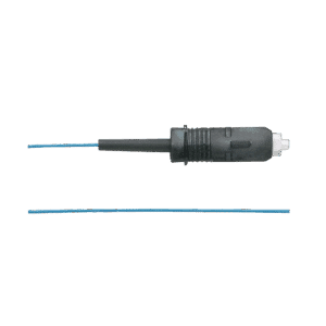 Pigtail de Fibra Óptica SC Simplex, Multimodo OM4 50/125, 900um, Color Aqua, 1 Metro