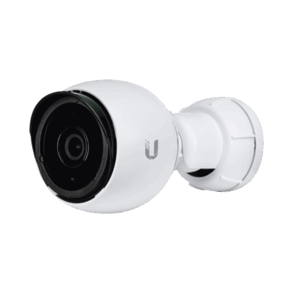 Cámara IP UniFi G4 Bullet resolución 4 MP (1440p) para interior y exterior, con micrófono incorporado, vista día y noche, PoE 802.3af