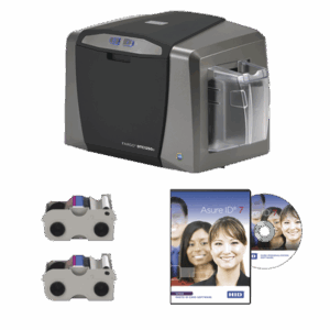 Kit de Impresora de tarjetas PVC DTC1250e/ Una Cara / Incluye: 2 Ribbons Color y Software/ 3 Años Garantia