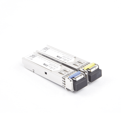 Transceptores MiniGbic SFP 1.25G LC WDM para fibra Mono Modo 20 Kms - Image 2