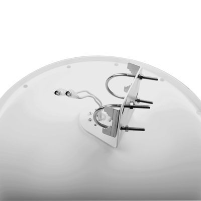 Antena Direccional con Frecuencia Extendida / 4.8 - 6.5 GHz / 28 dBi /  Jumper incluido con conector  SMA-Macho Inverso / Polaridad en 90º y 45º / Montaje incluido para torre o mástil - Image 4