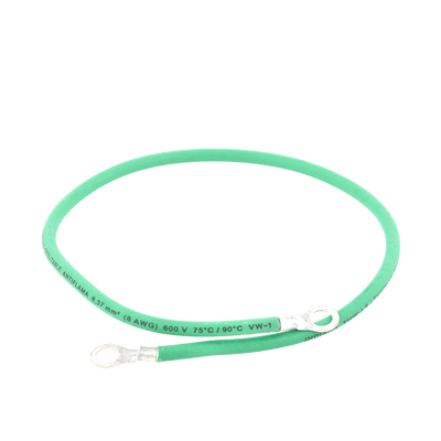 Jumper para Puesta a Tierra con Cable 8 AWG con Conectores de Ojo de 50 cm. - Image 2