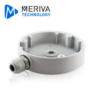 CAJA DE CONEXIONES REDONDA MERIVA TECHNOLOGY MVA-JB0206 / MONTAJE EN PARED O TECHO / COMPATIBLE CON LA CAMARA FISHEYE  MT-FE60N 