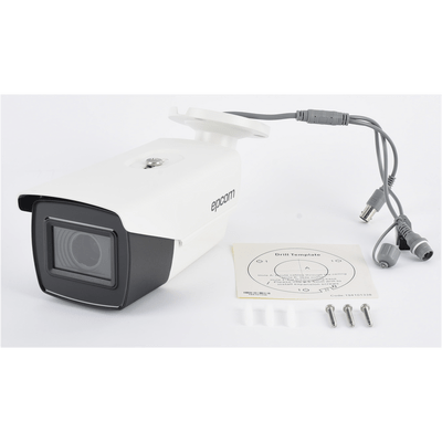 Bullet TURBOHD 4K (8Megapixeles) / Lente Mot. 2.7 a 13.5 mm / Potente IR EXIR de 80 mts / Exterior IP67 / 12 Vcc - 24 VCA / dWDR - Image 6