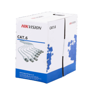 Bobina de Cable de 305 m (1000 ft) Cat 6 / 100% Cobre / Color Blanco / Uso en Interior / PVC