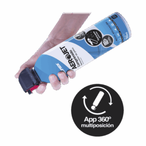 Removedor de polvo y residuos (aire comprimido) con aplicación 360º para limpieza de equipos electrónicos, válvula anti-estallamiento, 660 ml