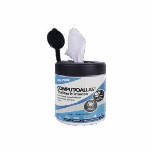 Toallas húmedas antibacteriales, para limpieza de gabinetes, equipos de cómputo, audio, vídeo y telefonía, 30 piezas
