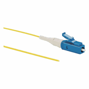 Pigtail de Fibra Óptica LC Simplex, Monomodo OS2 9/125, 900um, Color Amarillo, 1 Metro