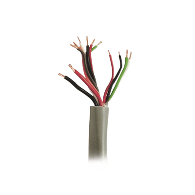 Bobina de 152 metros de cable compuesto de, 6 y 4 conductores calibre 22 y 2 Conductores calibre 18, para aplicaciones de control de acceso - Image 2