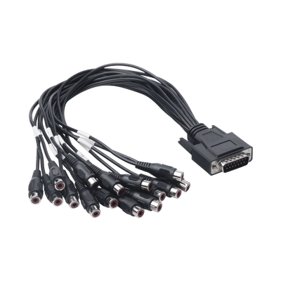 Adaptador de 15 Entradas de Audio para DVR´s epcom y HIKVISION