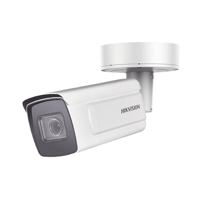 Bala IP 4 Megapixel / Lente Mot. 2.8 a 12 mm / 50 mts IR EXIR / DARKFIGHTER / NEMA 4X / WDR 140 dB / IP67 / IK10 / Entrada y Salida de Audio y Alarmas / MicroSD