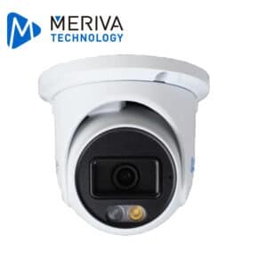 CAMARA IP TURRET MERIVA TECHNOLOGY MTD-808D / 8MP / H.265+ / 2.8MM / ILUMINACION DUAL (20-30M IR / LUZ CALIDA) / IP67 / METALICA / 12 VCD / POE / SOPORTA MICRO SD HASTA 256 GB (NO INCLUIDA) / 1 ENTRADA DE AUDIO / MICROFONO INTEGRADO / MIA 2.0 / ONVIF / DETECCIÓN DE PERSONA-VEHICULO-MOTOCICLETA