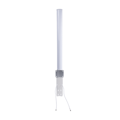 Antena Omnidireccional en 2.4 GHz, Rango de Frecuencias (2.3 - 2.5 GHz), Ganancia de 10 dBi, Doble Polaridad MIMO 2x2, Incluye Jumpers - Image 2
