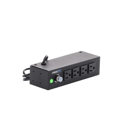 Tomacorriente de 4 Contactos (NEMA 5-15R) Voltaje Entrada/Salida: 120Vca/10A Max. Opción de Instalación en Escritorio o Pared - Image 3