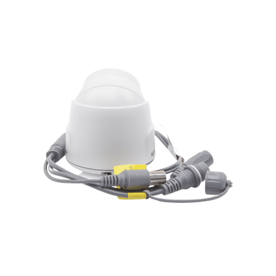 Ultra Mini Turret TURBO 2 Megapixel (1080p) / Gran Angular / Lente 2.8 mm / 20 mts IR EXIR / Exterior IP67 / 4 Tecnologías (TVI / AHD / CVBS) / dWDR / Color Blanco - Image 6