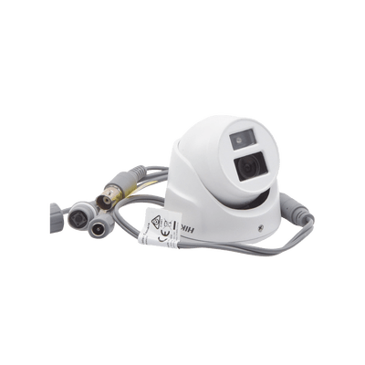 Ultra Mini Turret TURBO 2 Megapixel (1080p) / Gran Angular / Lente 2.8 mm / 20 mts IR EXIR / Exterior IP67 / 4 Tecnologías (TVI / AHD / CVBS) / dWDR / Color Blanco - Image 7
