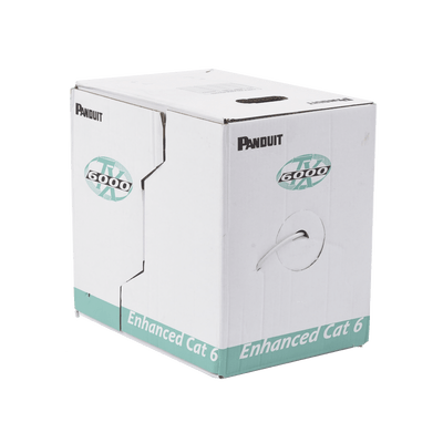 Bobina de Cable UTP 305 m. de Cobre, TX6000™ PanNet, Reelex, Gris Internacional, Categoría 6 Mejorado (23 AWG), PVC (CM), de 4 pares - Image 4