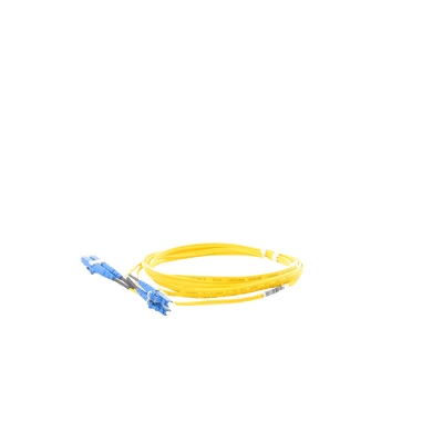 Jumper de Fibra Optica Monomodo 9/125 OS2, LC-LC Duplex, OFNR (Riser), Color Amarillo, 2 Metros - Image 2