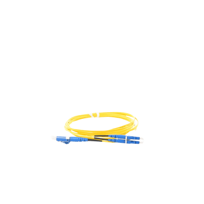 Jumper de Fibra Optica Monomodo 9/125 OS2, LC-LC Duplex, OFNR (Riser), Color Amarillo, 2 Metros - Image 4