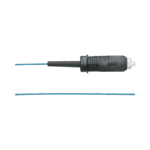 Pigtail de Fibra Óptica SC Simplex, Multimodo OM3 50/125, 900um, Color Aqua, 1 Metro