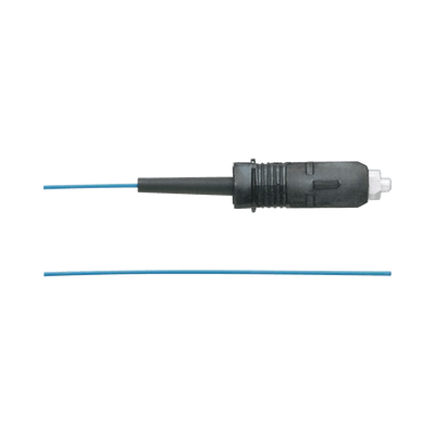 Pigtail de Fibra Óptica SC Simplex, Multimodo OM3 50/125, 900um, Color Aqua, 1 Metro