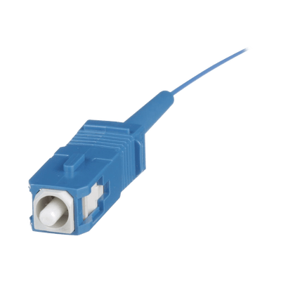 Pigtail de Fibra Óptica SC Simplex, Monomodo OS2 9/125, 900um, Color Azul, 1 Metro