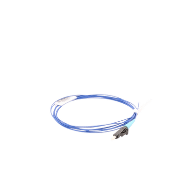 Pigtail de Fibra Óptica LC Simplex, Multimodo OM4 50/125, 900um, Color Aqua, 1 Metro - Image 3