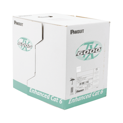 Bobina de Cable UTP 305 m. de Cobre, TX6000™ PanNet, Reelex, Azul, Categoría 6 Mejorado (23 AWG), LSZH (Bajo Humo, Cero Halógenos), de 4 pares - Image 3