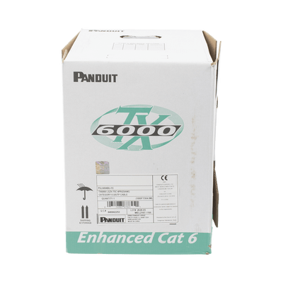 Bobina de Cable UTP 305 m. de Cobre, TX6000™ PanNet, Reelex, Azul, Categoría 6 Mejorado (23 AWG), LSZH (Bajo Humo, Cero Halógenos), de 4 pares - Image 2