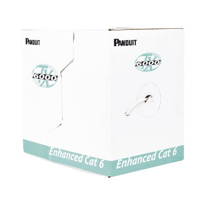 Bobina de Cable UTP 305 m. de Cobre, TX6000™ PanNet, Reelex, Gris, Categoría 6 Mejorado (23 AWG), PVC (CMR, Riser), de 4 pares - Image 3