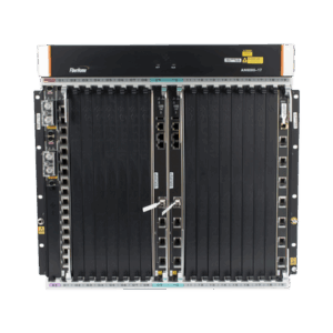 OLT Carrier Class Modular GPON, 16 Ranuras de Servicio, Incluye 1 Tarjeta de Servicio, crecimiento hasta 256 puertos GPON o 128 XGPON, Gestión por UNM2000, CLI, (Incluye Instalación de Software UNM2000)