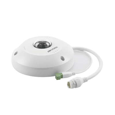 Fisheye IP 4 Megapixel / Panorámica 180° - 360° / Exterior IP67 / IK10 / PoE / Múltiples Vistas por iVMS-4200 - Image 4