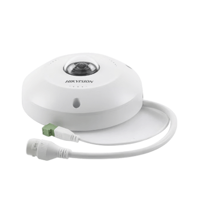 Fisheye IP 4 Megapixel / Panorámica 180° - 360° / Exterior IP67 / IK10 / PoE / Múltiples Vistas por iVMS-4200 - Image 3