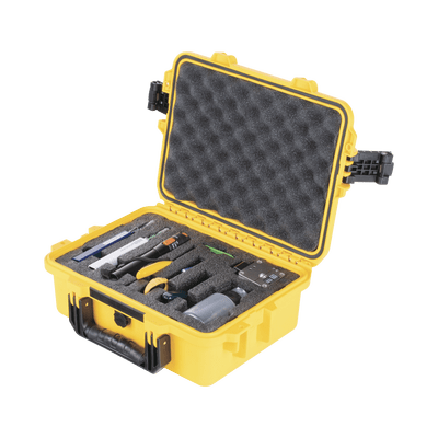 Kit de herramientas para terminación de conectores mecánicos de fibra óptica, incluye maletín ideal para transportar con especificación militar (uso rudo) - Image 5