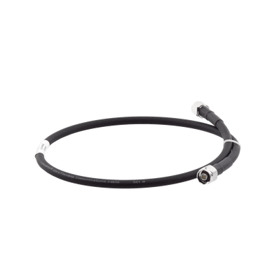 Jumper Ultra Flexible de baja pérdida para equipos inalámbricos hasta 7 GHz N-Macho a N-Macho 1 m