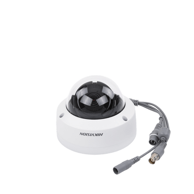 Domo TURBOHD 2 Megapixel (1080p) / Lente 2.8 mm / 30 mts IR EXIR / TVI-AHD-CVI-CVBS / IK10 / IP67 / WDR 120 dB / Ultra Baja Iluminación / Metal - Image 2