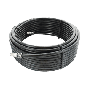 Jumper Coaxial con Cable Wilson-RG11 | Conector F Macho en los extremos | 22.86 metros de longitud.