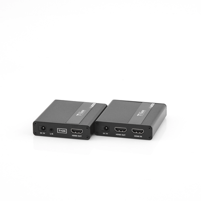 Kit extensor KVM (HDMI y USB) | 40m 4k@30Hz 40m | 1080P@60Hz | Cat 6, 6a y 7 | CERO LATENCIA | HDR | Salida Loop | Uso 24/7 | Salida de audio de 3.5mm | Transmite el Video y Controla tu DVR vía USB a distancia. - Image 7