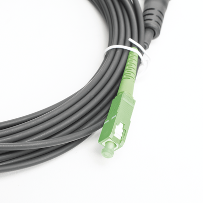 Jumper de Fibra Óptica, conector SC/APC - conexión a caja FDP460, redondo, 10 metros, forro 3 mm, G657A2, negro - Image 4
