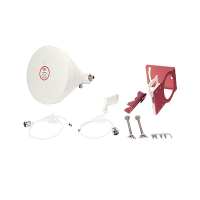 Antena Tipo Horn de 30 °, 19 dBi, 4.9-6.5 GHz, Ideal para ambientes de alto ruido, Tipo de conector N-Hembra, con montaje y jumpers incluidos - Image 5