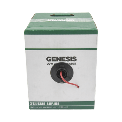 Bobina de 152 Metros de Alambre / 2 x 18 AWG / Riser / Resistente al Fuego / Color Rojo / Tipo FPLR- CL3R - C(UL) -FT4 / Para Sistemas Contra Incendio o Sistemas de Evacuación - Image 2