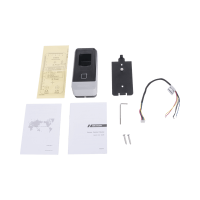 Lector esclavo PROX EM IP65 / Huella Digital / Lector de Tarjetas de Proximidad / RS-485 / Interior y Exterior / Requiere Panel de Control de Acceso DS-K2604,02,01 - Image 4