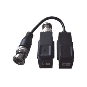 Kit de Transceptor (Balluns) TURBOHD con Boton Push / Hasta 8 MP (4K) / 100% Cobre / Soporta HD-TVI / AHD / CVI / CVBS / Audio por Coaxitron / Datos para Menu de Configurar de Cámaras