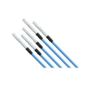 Hisopos para limpieza de puertos de fibra óptica 2.5 mm para adaptadores SC, ST y FC, 100 piezas