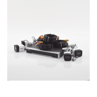 Kit TURBOHD 5 Megapixel / DVR 4 Canales / 4 Cámaras de 5 Megapixel con Micrófono Integrado / 4 Cables 18 Metros / Fuente de Poder Profesional - Image 3